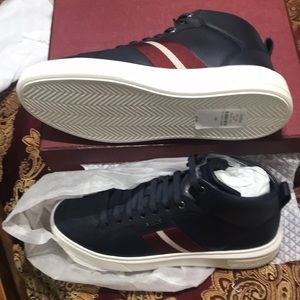 Neiman Marcus Mens’ Bally Sneakers. Authentic Calf Learher